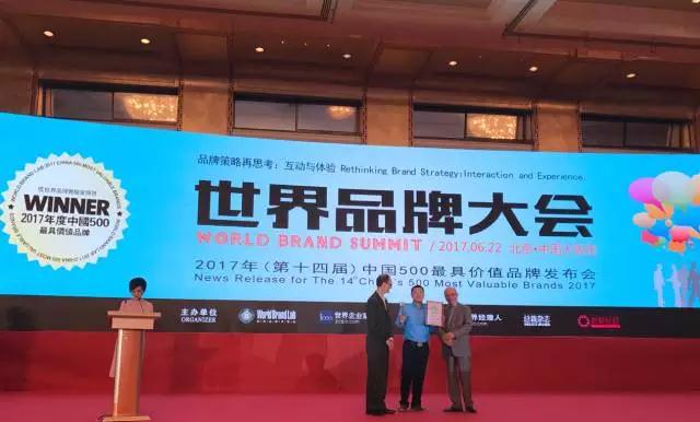 重磅 |60.55亿元 大将军陶瓷蝉联中国500具价值品牌
(图2)